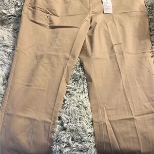 Croft & Barrow Tan Effortless Stretch Pants